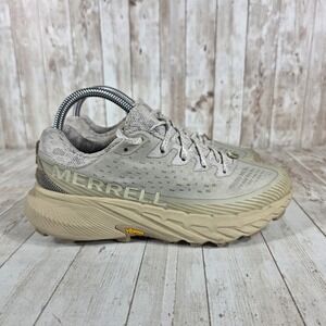 Merrell Women's Moab Speed Trail Running Shoes Light Tan Size 7.5‎ Vibram Sole